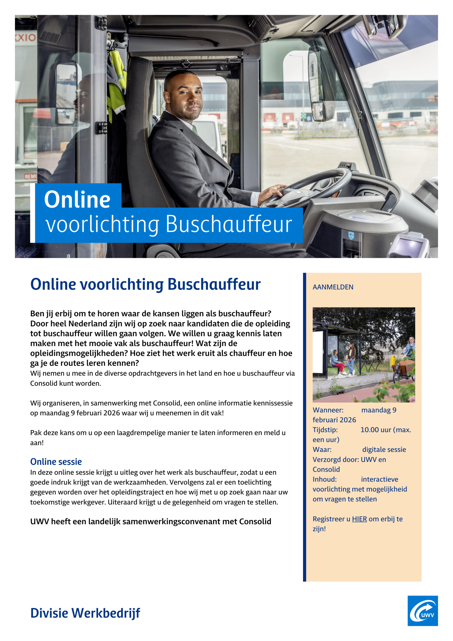 2026-02-09 Flyer Online voorlichting Buschauffeur